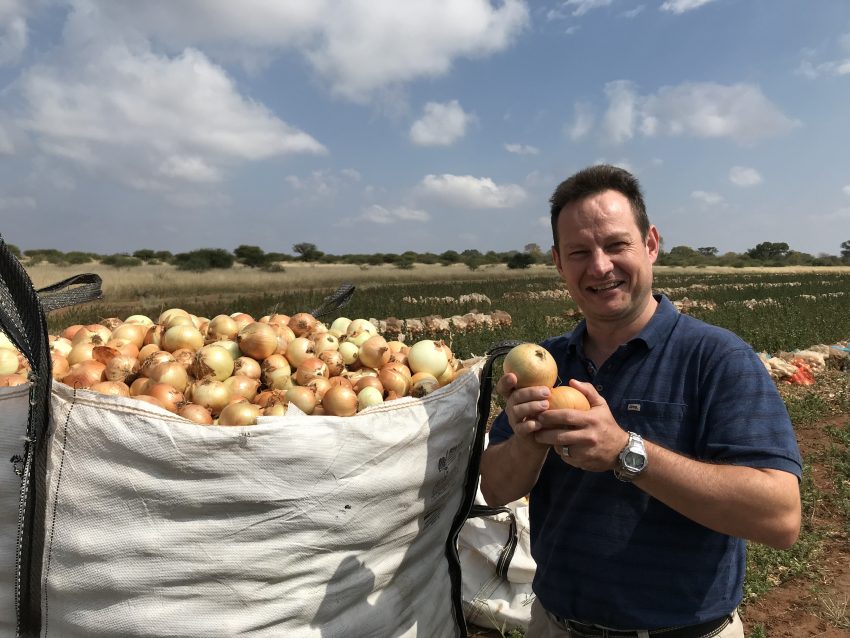 Onion farm achieves record harvest by adding Polly-microbial bio-fertiliser